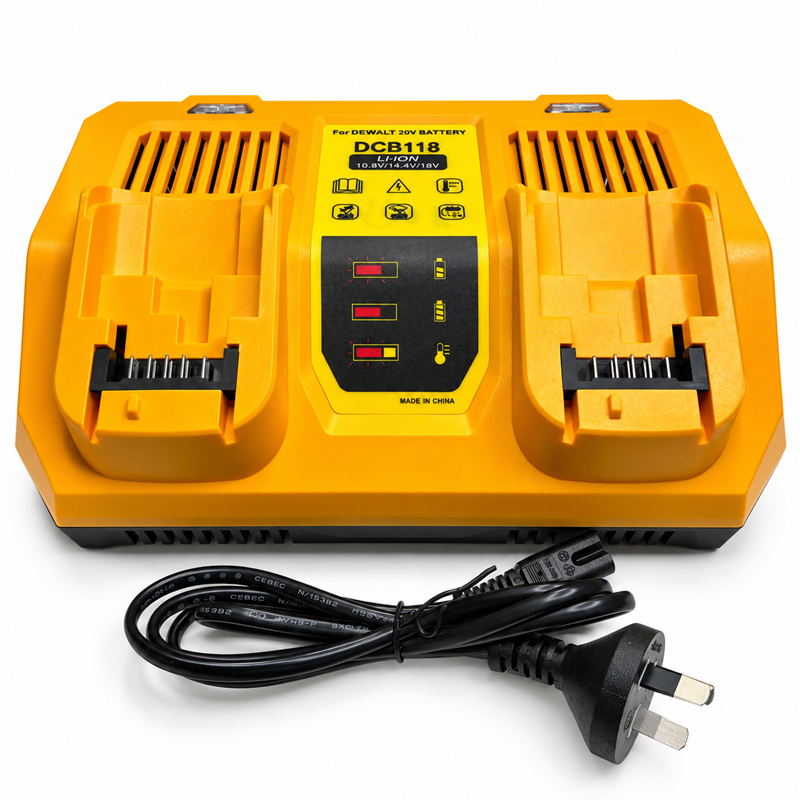 DeWalt DCB118 Compatible Dual Battery Charger