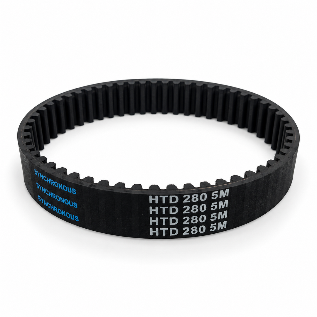 HTD 280 5M black synchronous timing belt