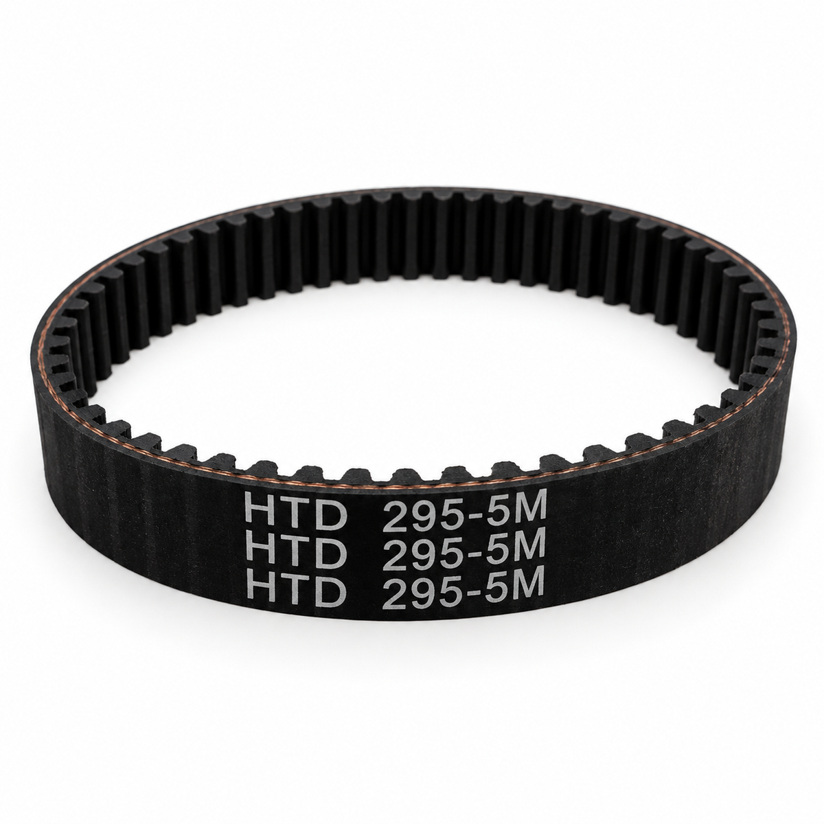 HTD 295-5M 15 mm rubber timing belt with glass fibre core