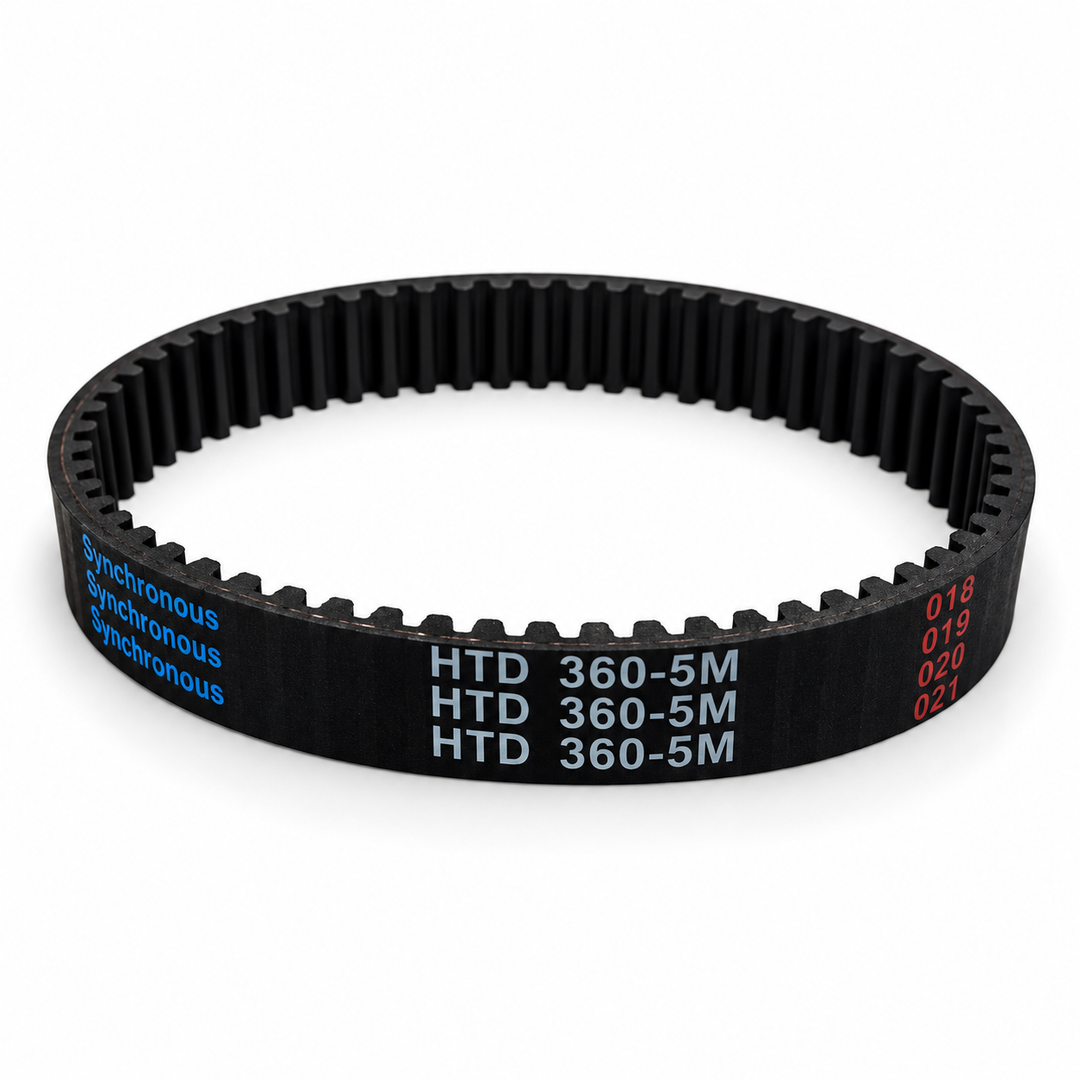 HTD 360-5M black timing belt