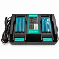 Makita DC18RD Compatible Dual Battery Charger