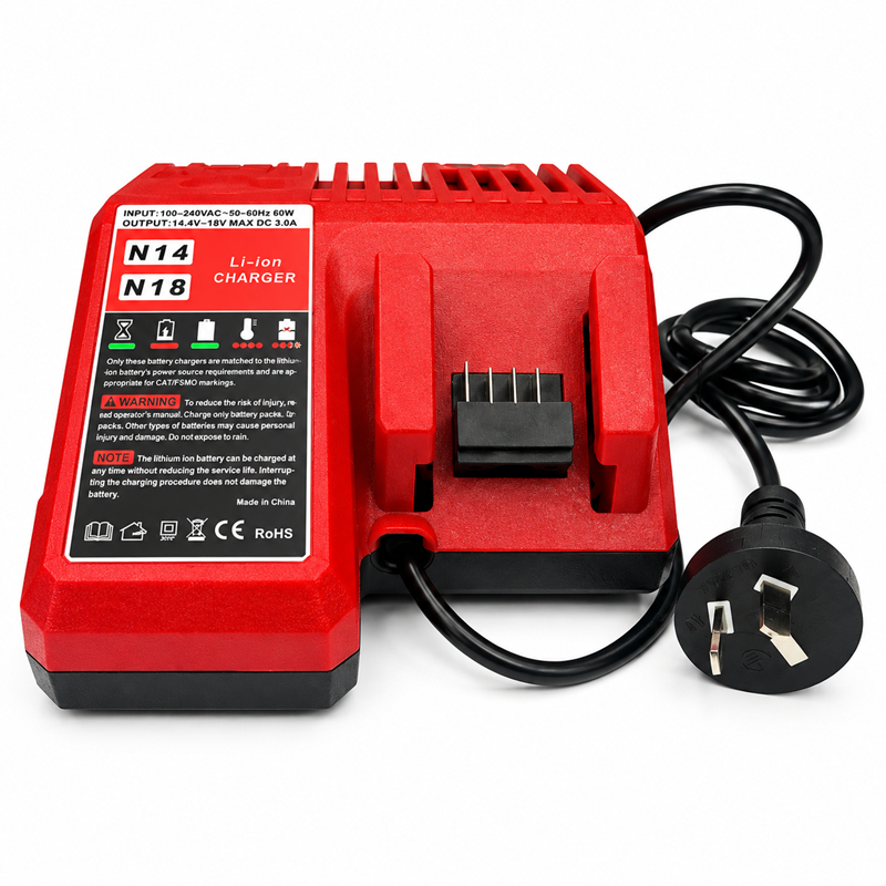 Milwaukee M18 Compatible Single Battery Charger